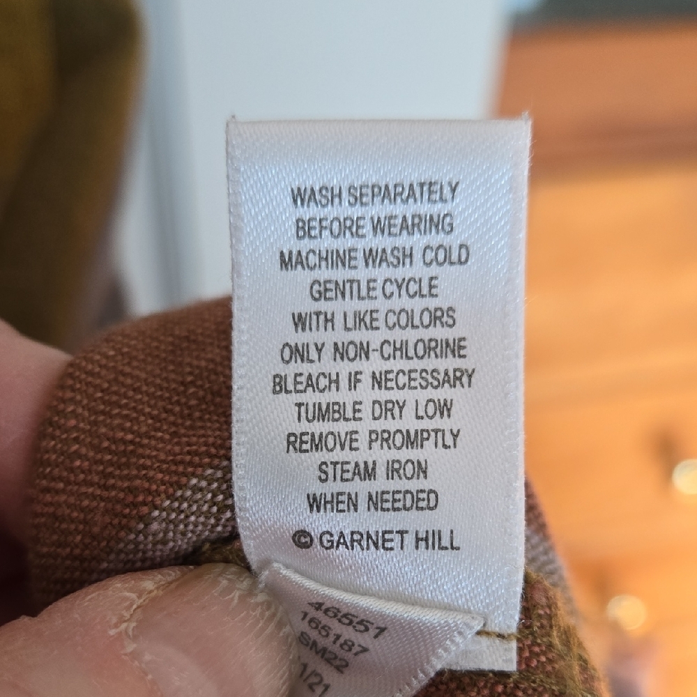 Garnet Hill Multicolor Striped Dress - Picture 6 of 9